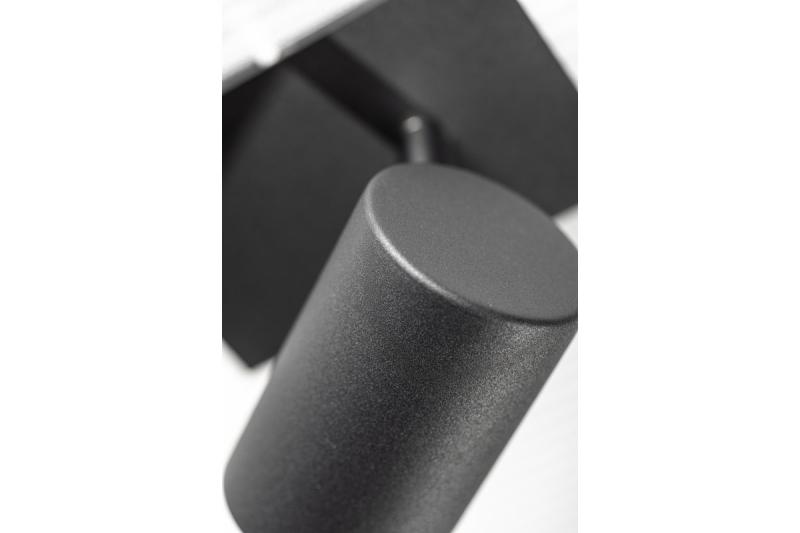 Decor Plafondsvetilka VENETO IP20 maks. 20W 1 x GU10 okrogla črna. 1208964036