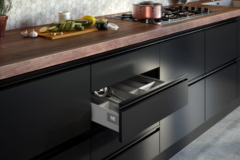 Neprekinjen aluminijast profil ročaja C l=3500mm črna mat 1208964055