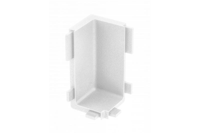 Notranji konektor VELLO L profil, bel, (10 kos/opr.) 1208964160