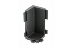 Notranji konektor VELLO L profil, črna, (10 kos/opr.) 1208964161