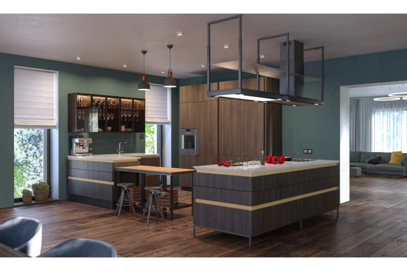 Notranji konektor VELLO L profil, črna, (10 kos/opr.) 1208964161