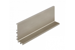 Aluminijasti profil, sistem brez ročajev VELLO z LED funkcijo, L, inox, dolžina 4,10 m 1208964222