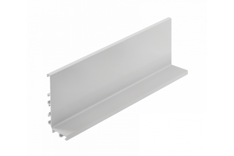 Aluminijasti profil, sistem brez ročaja VELLO z LED funkcijo, L, bel, dolžina 4,10 m 1208964223
