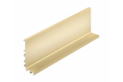 Aluminijasti profil VELLO brezročajni sistem z LED funkcijo, L, zlata, dolžina 4,1 m 1208964225