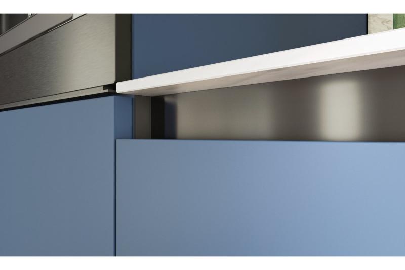 GTV VELLO profil, sistem brez ročajev, ohranjanje, L=3000 mm, 16 mm, Al, črna 1208964236