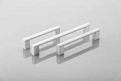 Aluminijasti ročaj A4 C=128mm aluminij 1208965464