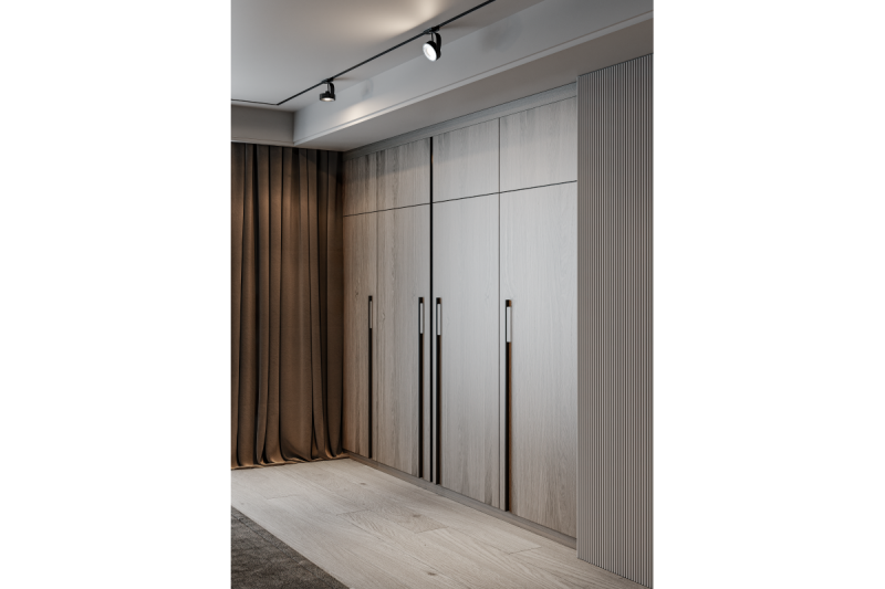 Ročaj iz aluminija EXTEND, L=1200 mm, mat črna 1208965512