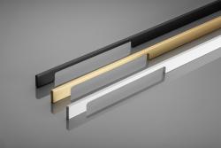 Aluminijasti ročaj EXTEND, L=1200 mm, čisto brušeno zlato 1208965513