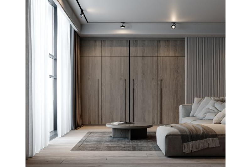 Aluminijasti ročaj EXTEND, L=1200 mm, čisto brušeno zlato 1208965513