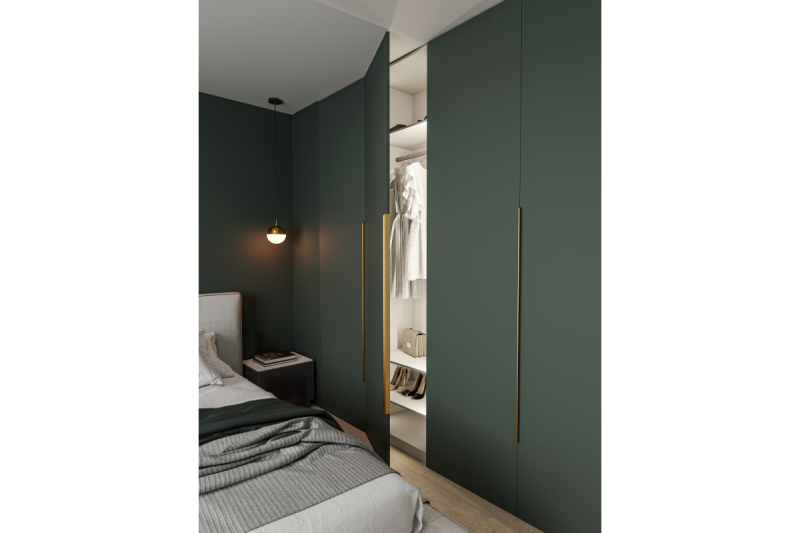 Aluminijasti ročaj HEXA, L=1200 mm, bel 1208965515