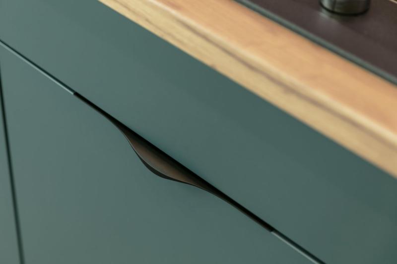 Ročaj iz aluminija PICADO C=320/396/18 mm črna mat 1208965643