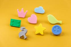 Ročaj iz gume Gumb modra 1208965671