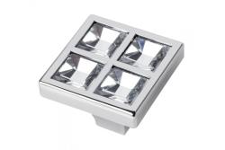 Zamak gumb 02C l = enotočkovni krom 1208965724