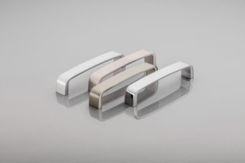 Ročaj Zamak G133 C=128mm brušeno jeklo 1208965747