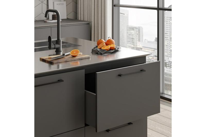 Ročaj Zamak 819 C=256mm črna 1208965847