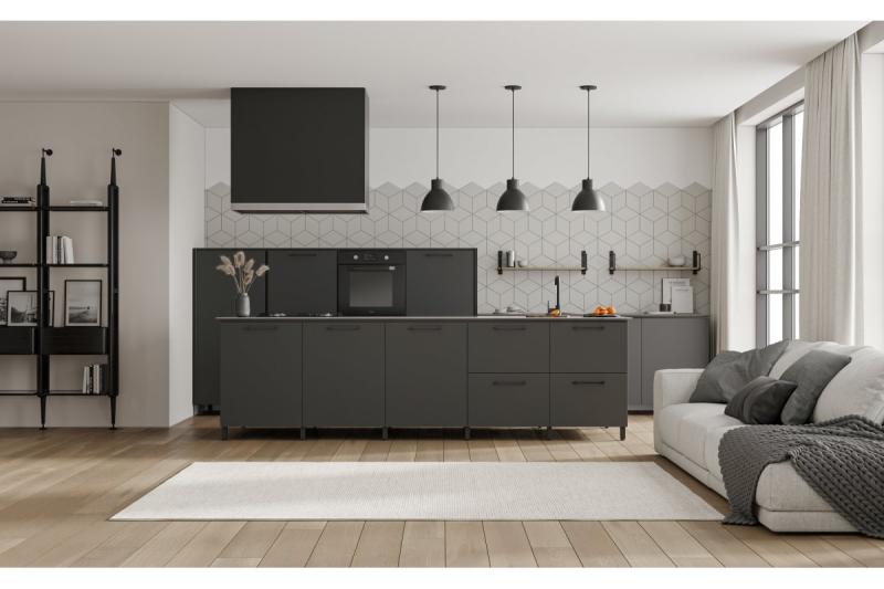 Ročaj Zamak 819 C=320mm črna 1208965856