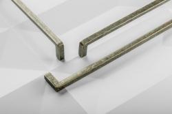 Ročaj Zamak BAGIO 128mm, antični medeninasti 1208965879