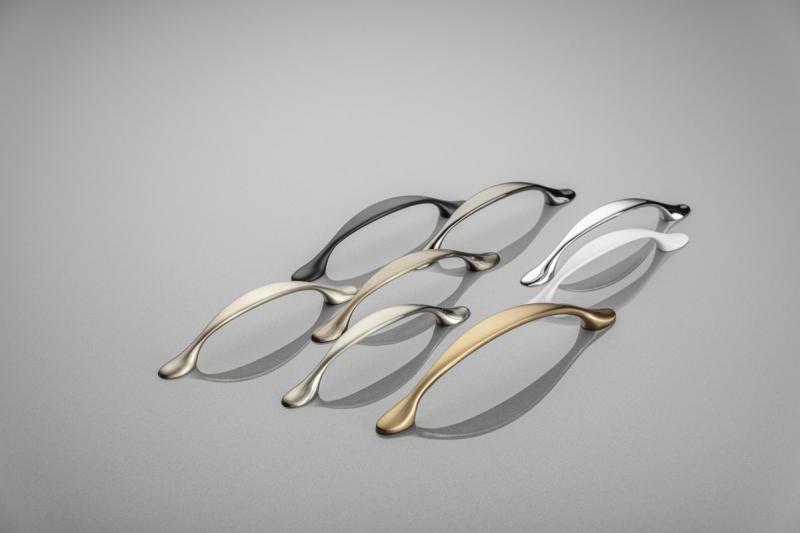 Ročaj tuljave CAMAIO C=128mm šampanjec 1208965929