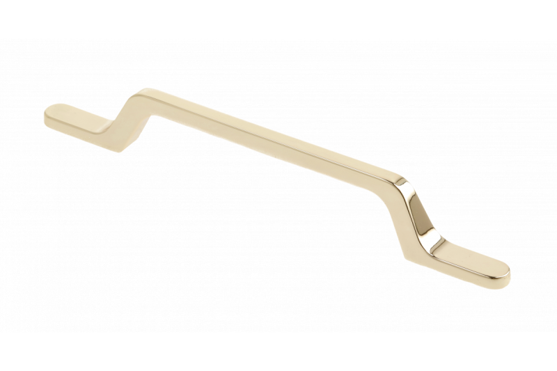 Cland bracket FLAVIO C=128 mm brass 1208966012