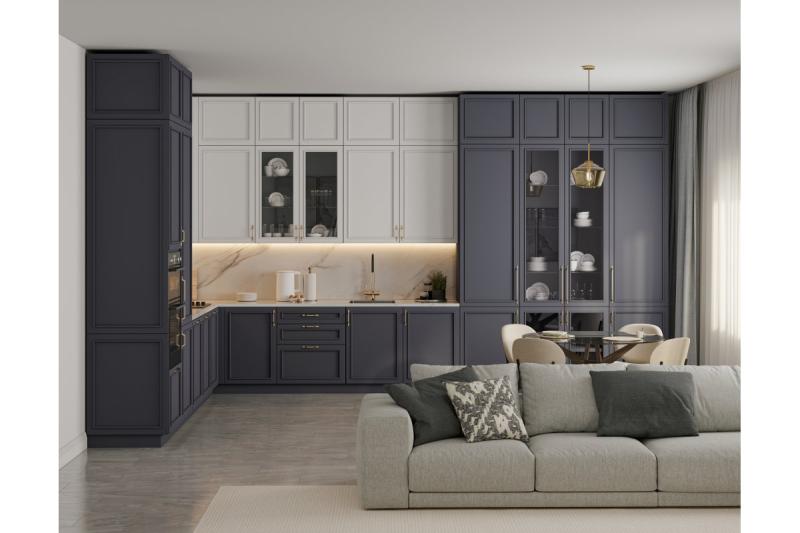 Cland bracket FLAVIO C=128 mm brass 1208966012