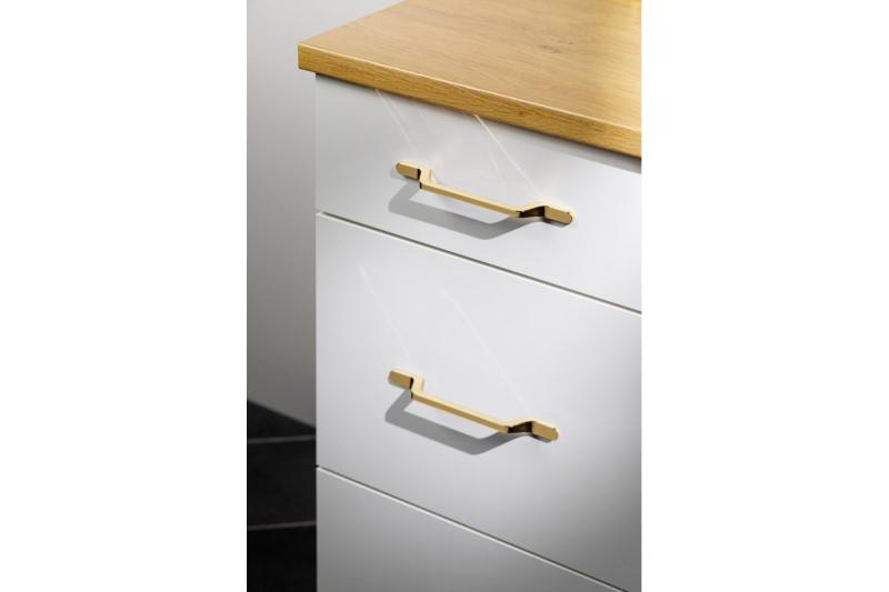 Bracket FLAVIO C=320 mm brass 1208966025