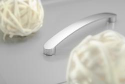 Ročaj Zamak GENUA C=128mm aluminij 1208966088