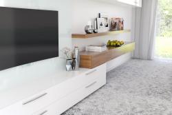 Zamak handle KATANIA C=320mm chrome 1208966094