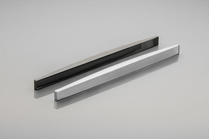 Zamak handle KATANIA C=320mm black chrome 1208966095