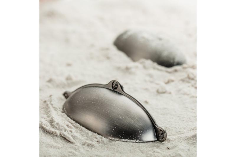 Zamak handle MARSALA C=64mm brushed titanium 1208966104