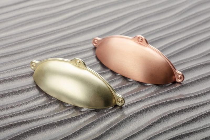 MARSALA zamak ročaj, C=64mm, zlato, brušeno 1208966106