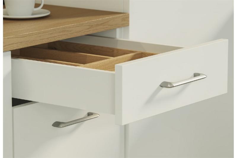 Zamak handle MILANO C=256 inox 1208966114