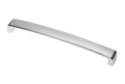 Zamak handle MONZA C=256mm brushed steel 1208966138