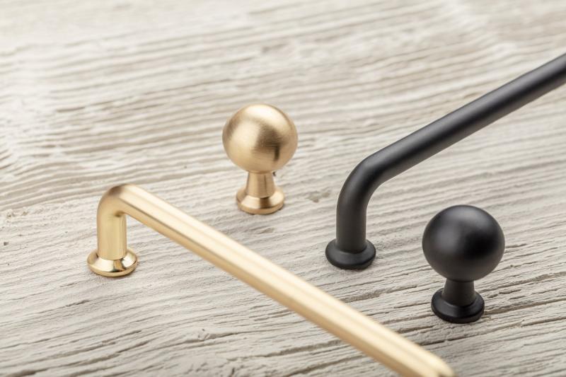 NORD zamak handle, C=128 mm, black matt 1208966146