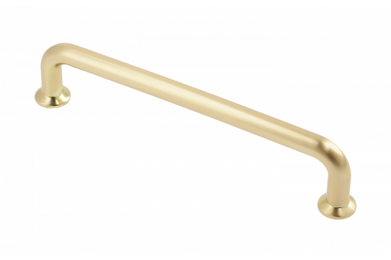 NORD zamak handle, C=192 mm, gold, brushed 1208966151