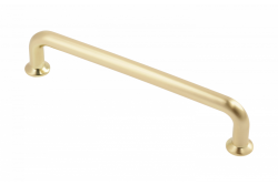 Zamak handle NORD C = 320 mm brushed gold 1208966154