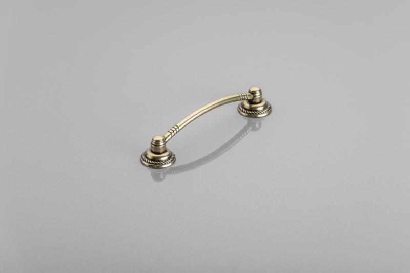 Ročaj Zamak RENNES C=96mm antikna medenina 1208966190