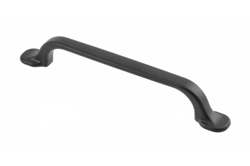 Ročaj Zamak RETRIS C = 128 mm črna mat 1208966193