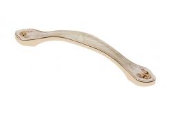 Ročaj Zamak ROYAL C=96mm jantar/zlato 1208966198