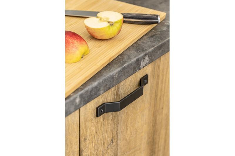 Ročaj Zamak STEP C = 160 mm črna mat 1208966205