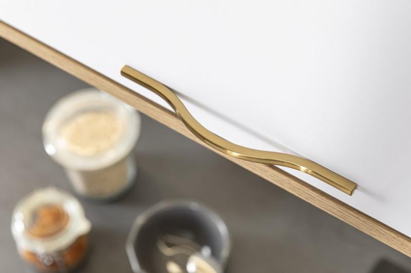 Ročaj Zamak VITO C = 288 mm zlata medenina 1208966251