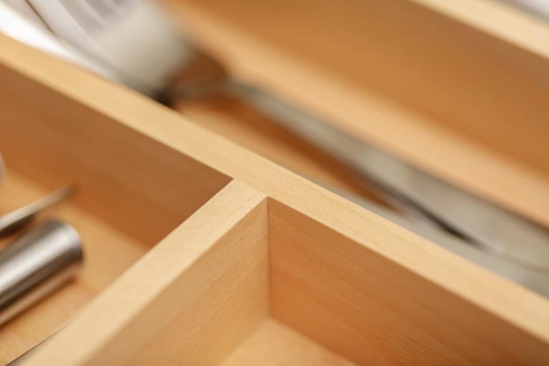 Decor Cutle Pribor Pladen Nastavljiv Vložek za 400-600mm Omare Barva Bukev 1208966289