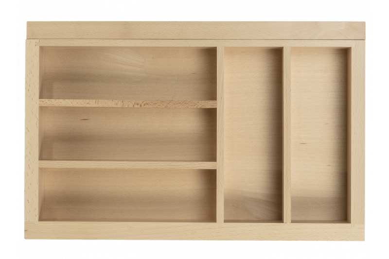 Dekor Cutle Pribor Pladenj Nastavljiv pladenj za pribor Barva Bukev 1208966290