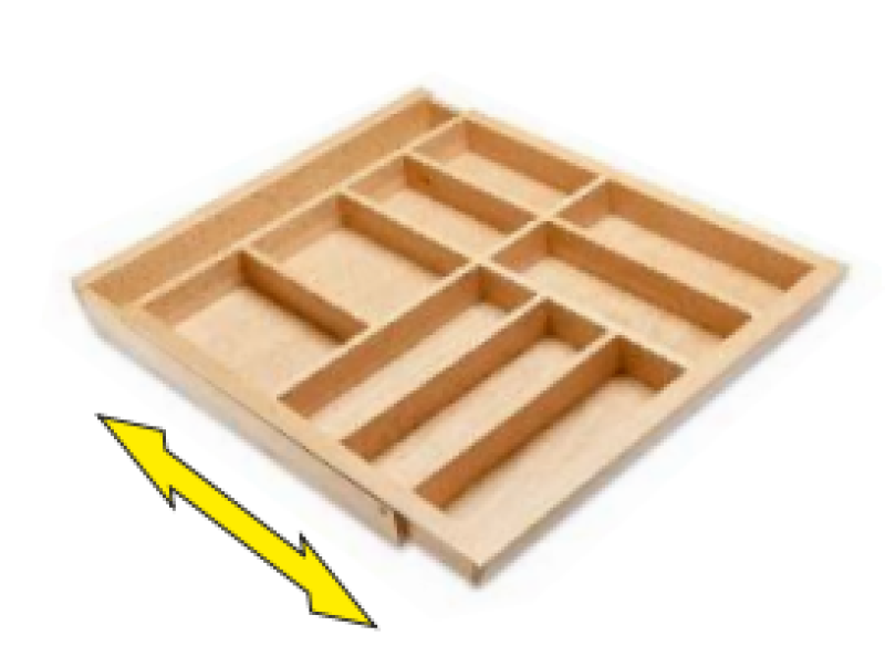 Decor Cutle Pribor Pladenj Kuhinja Nastavljiv Organizator Pribora 1208966292