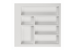 Decor Cutle Pribor Pladenj Vložek za Kuhinjski Predal 500 Bela 1208966375