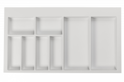 Dekor Cutle Predali za Pribor Vstavek za Kuhinjsko Predal 900 Bela 1208966381