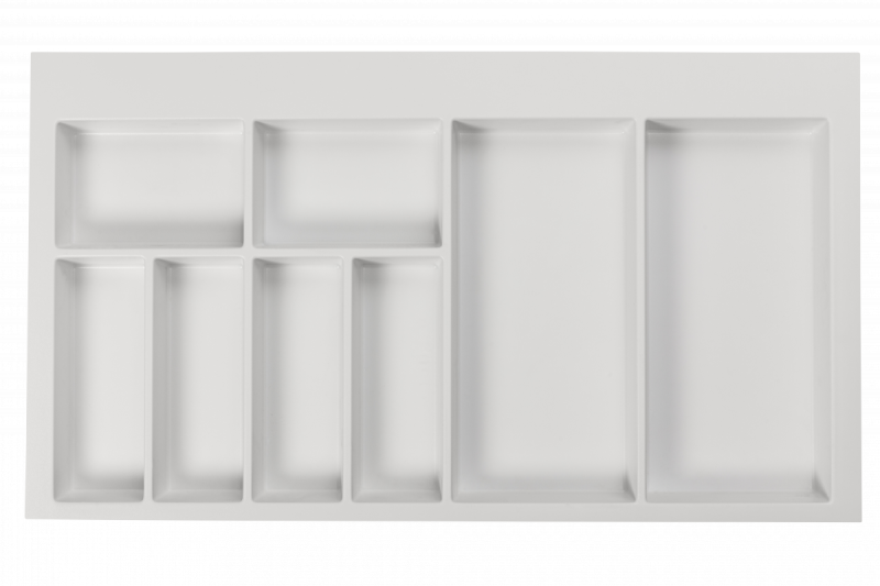 Dekor Cutle Predali za Pribor Vstavek za Kuhinjsko Predal 900 Bela 1208966381