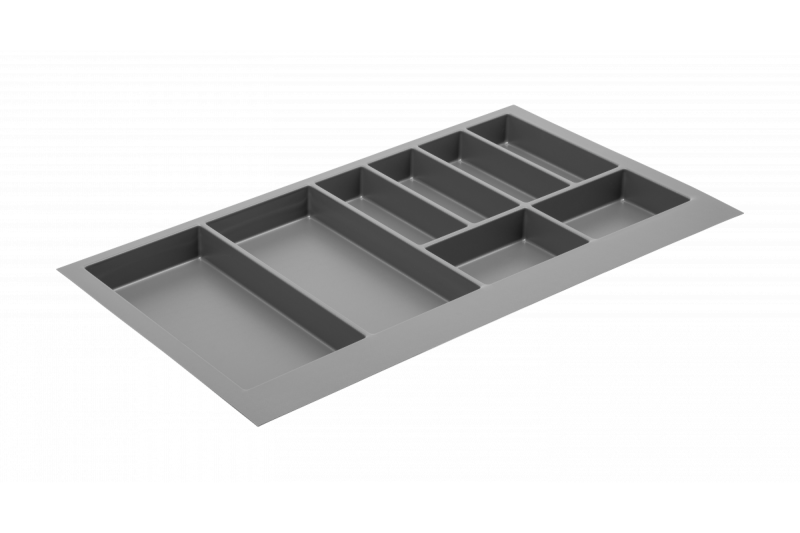 Decoreer bestekbak inzet voor keukenlade 900 antraciet 1208966382 naar het Sloveens: Decor Cutle Jedilni pribor Vložek za Kuhinjski Predal 900 Antracit 1208966382