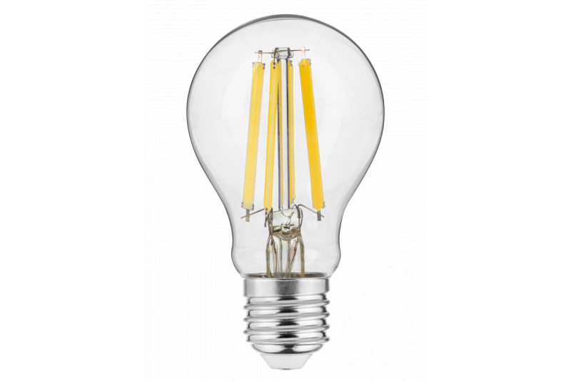 VIR LUČI LED, FILAMENT, A-G, A60, 4000K, E27, 11W, AC180-250V, 360°, 1500lm, 96mA 1208966963