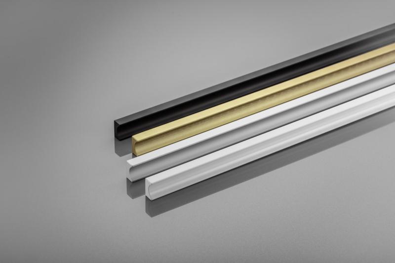 Ročaj pohištva GTV GROOVE, C=3x352 mm, L=1200 mm, Al, zlato brušeno 1208966978