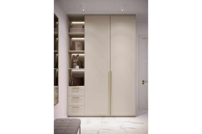 Ročaj pohištva GTV PILLAR, C=3x352 mm, L=1200 mm, Al, svetlo zlato brušen 1208966990